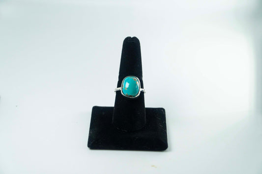 Sonoran Gold Turquoise Ring .925 Silver