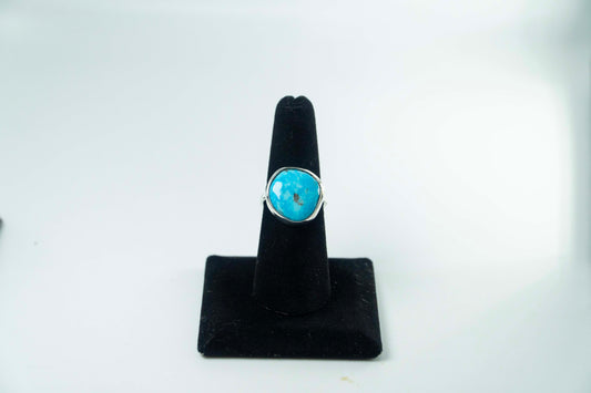 Nacozari Turquoise Ring .925 Silver