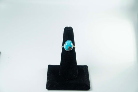 Nacozari Turquoise Ring .925 Silver