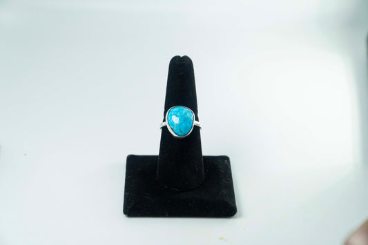 Nacozari Turquoise Ring .925 Silver