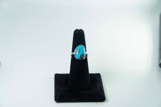 Nacozari Turquoise Ring .925 Silver