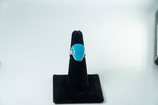 Nacozari Turquoise Ring .925 Silver