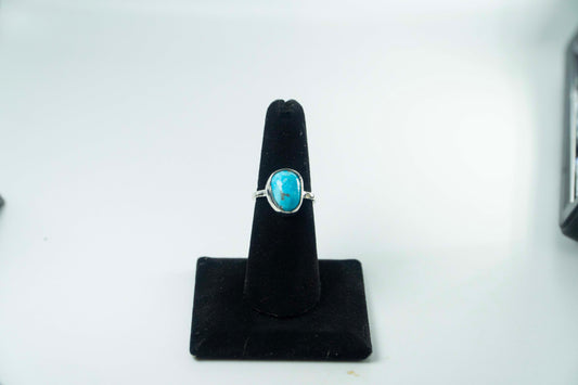 Nacozari Turquoise Ring .925 Silver