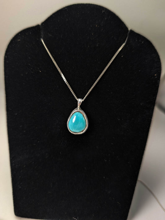 Santa Rita Turquoise .925 Silver Pendant