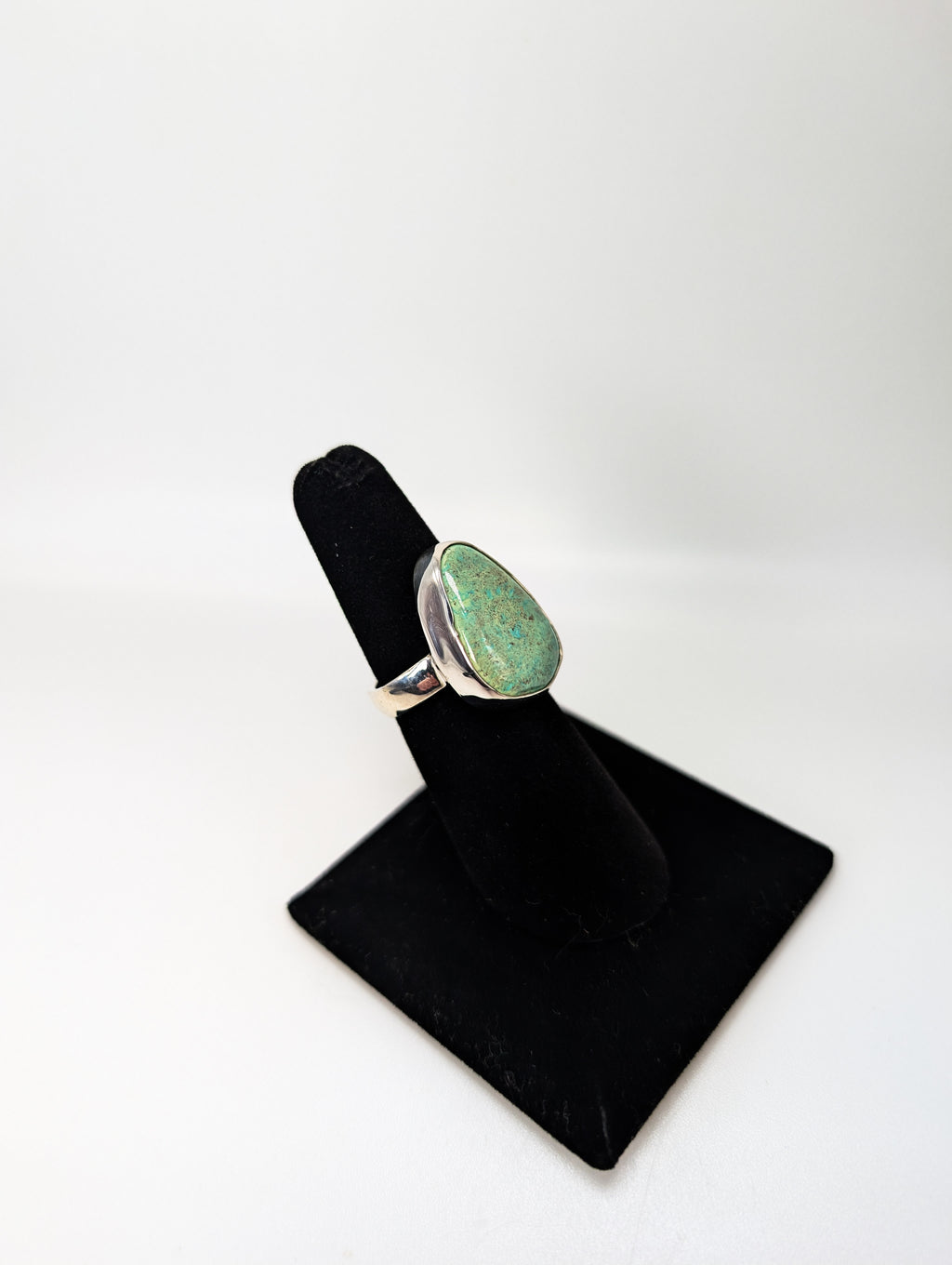 Cripple Creek Colorado Turquoise RIng .925 Silver