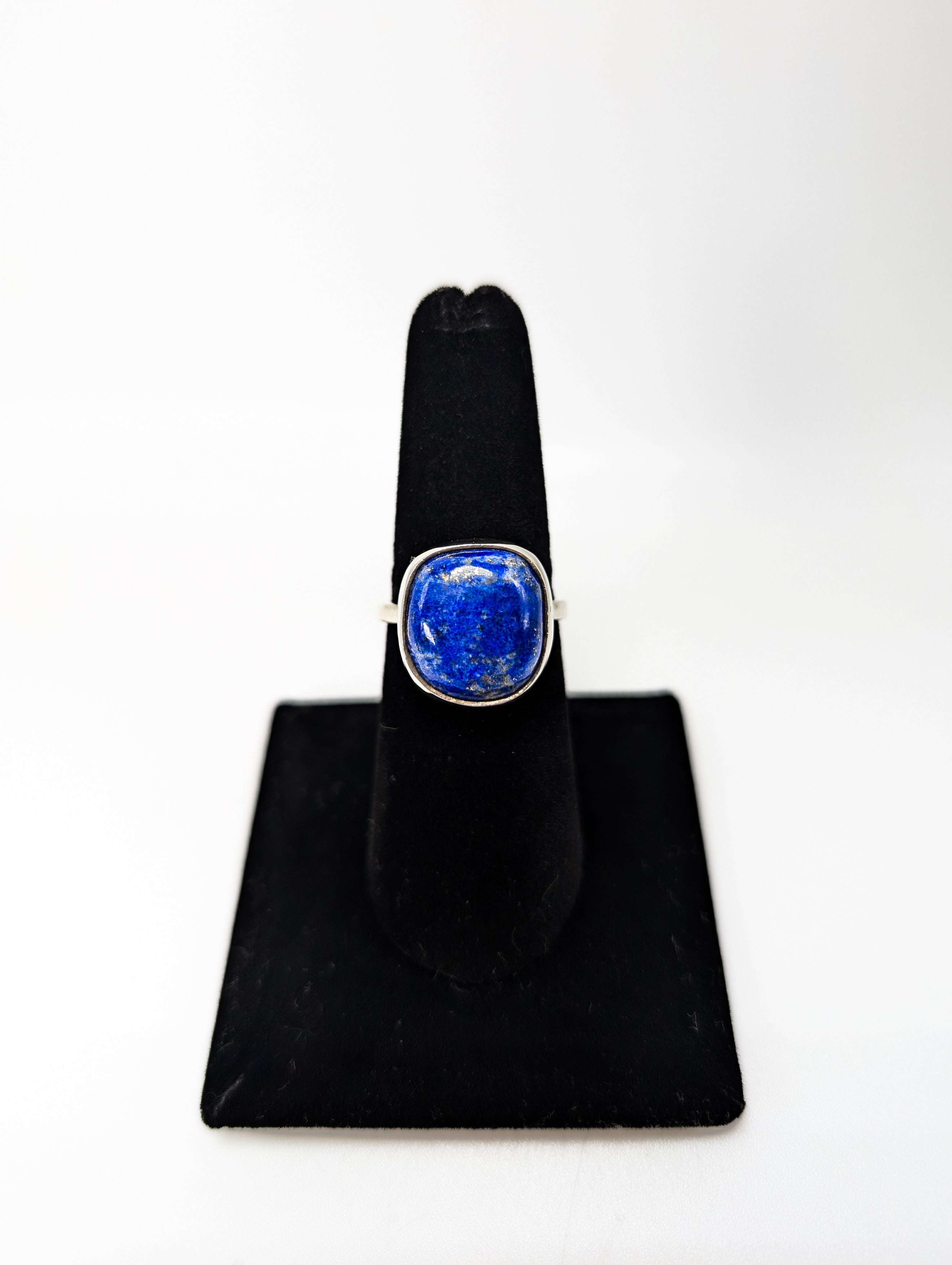 Lapis Lazuli Silver Ring .925