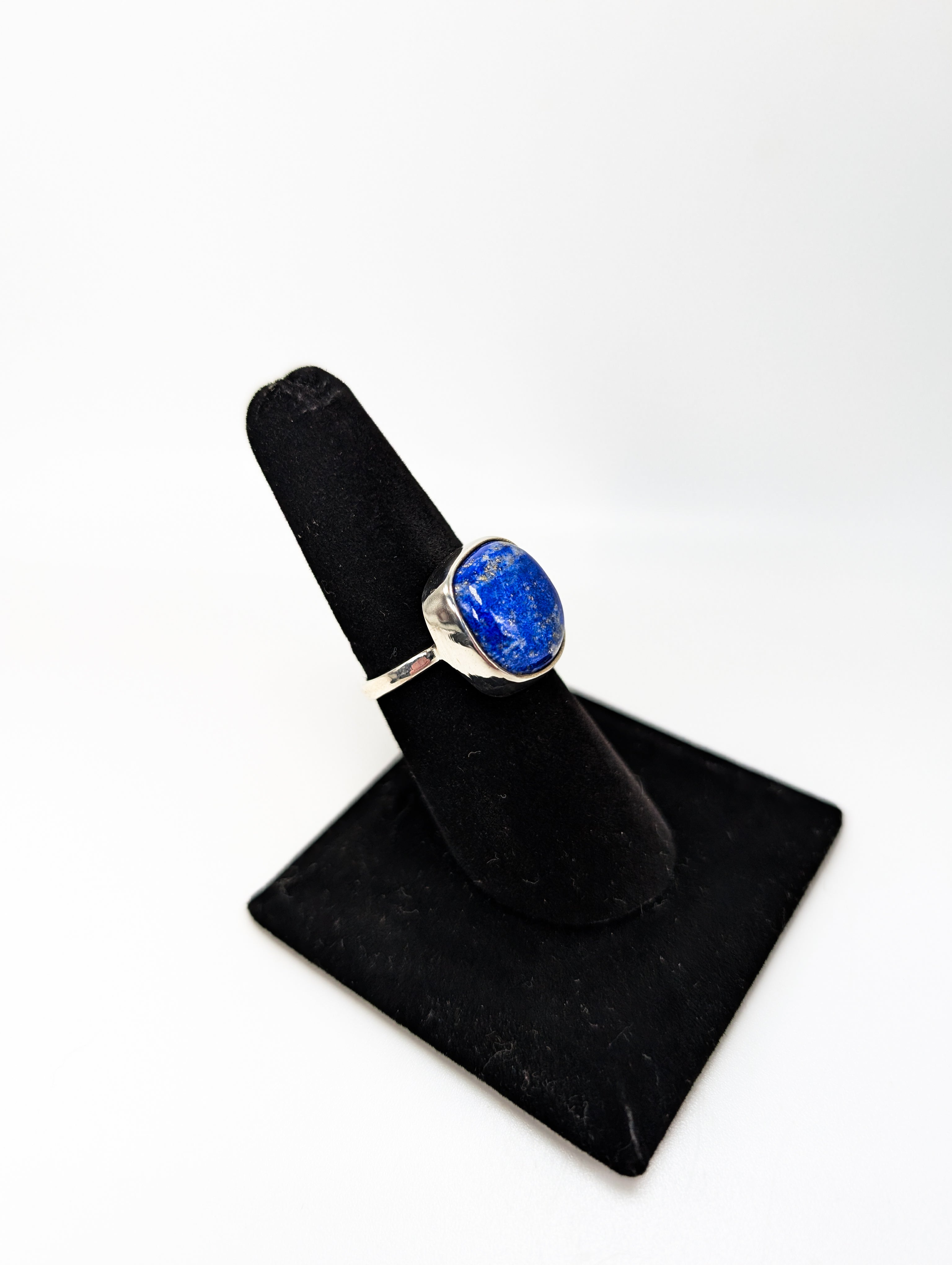 Lapis Lazuli Silver Ring .925