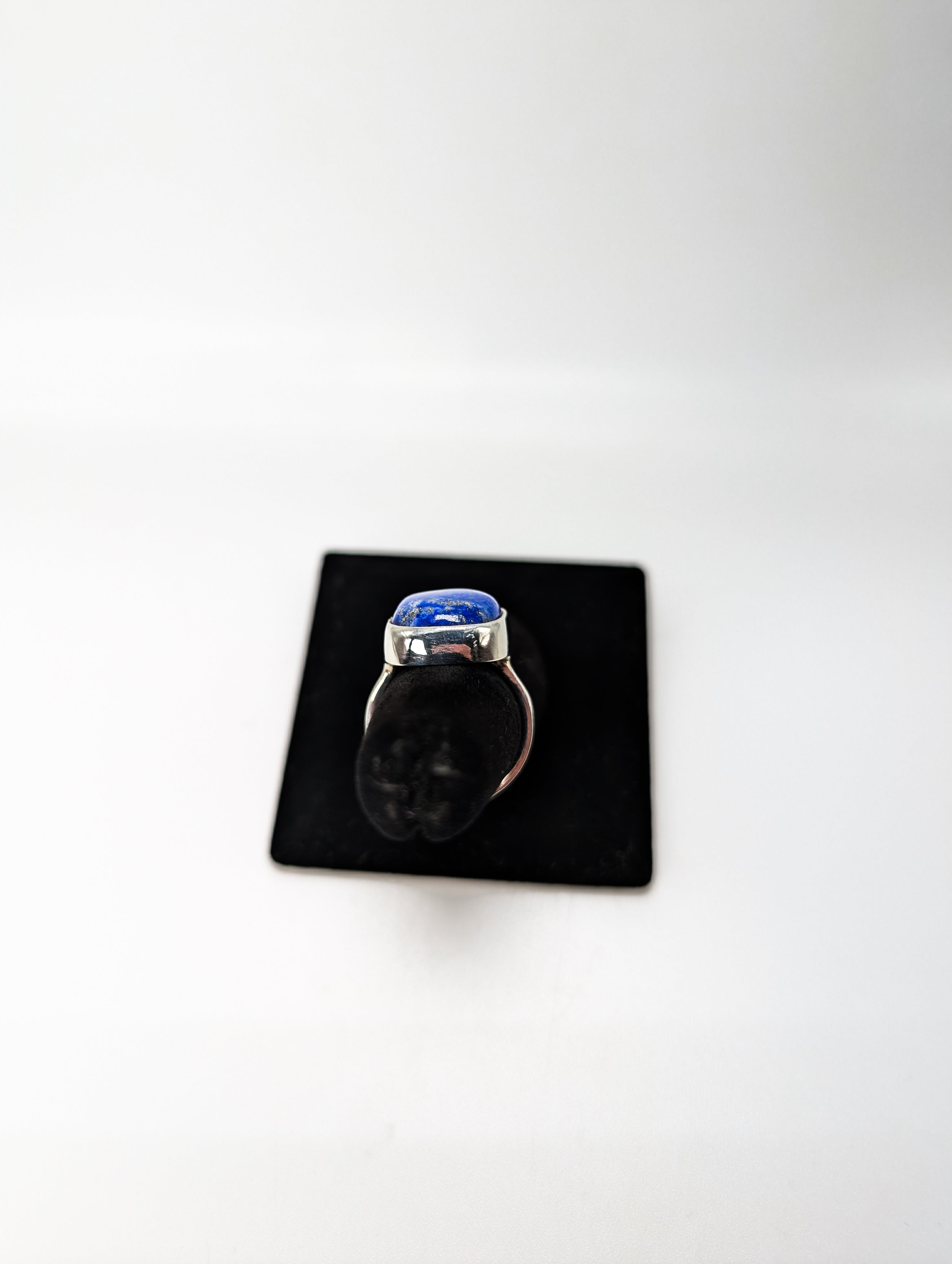 Lapis Lazuli Silver Ring .925