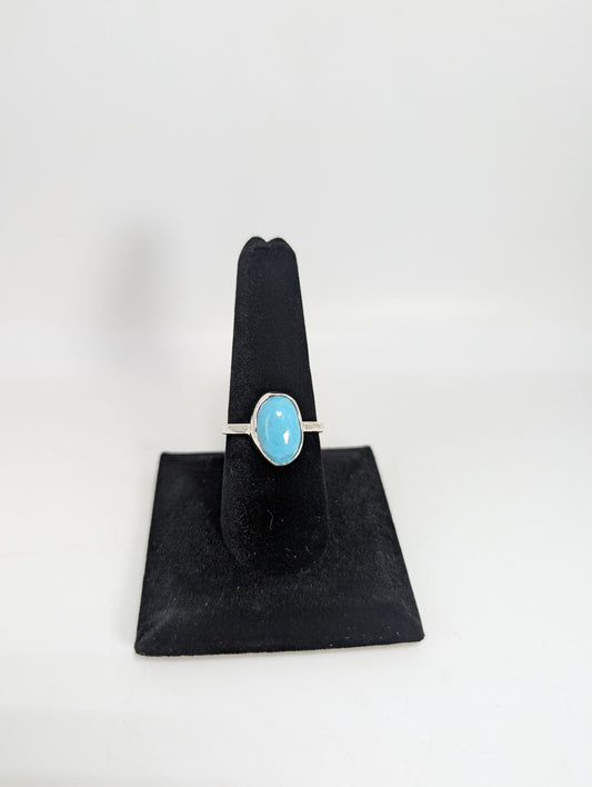 Sleeping Beauty Turquoise Ring .925 Silver (Copy)