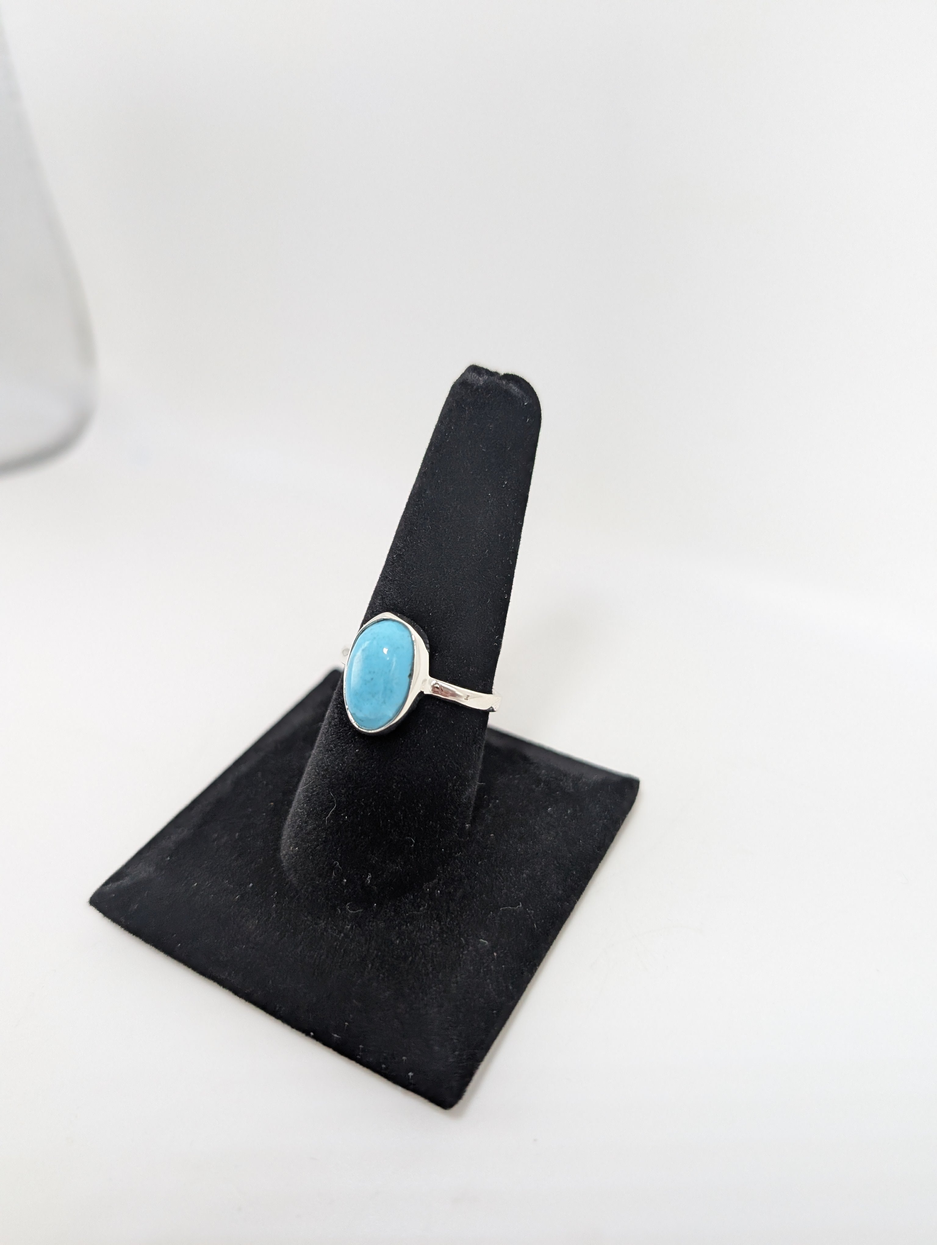 Sleeping Beauty Turquoise Ring .925 Silver (Copy)