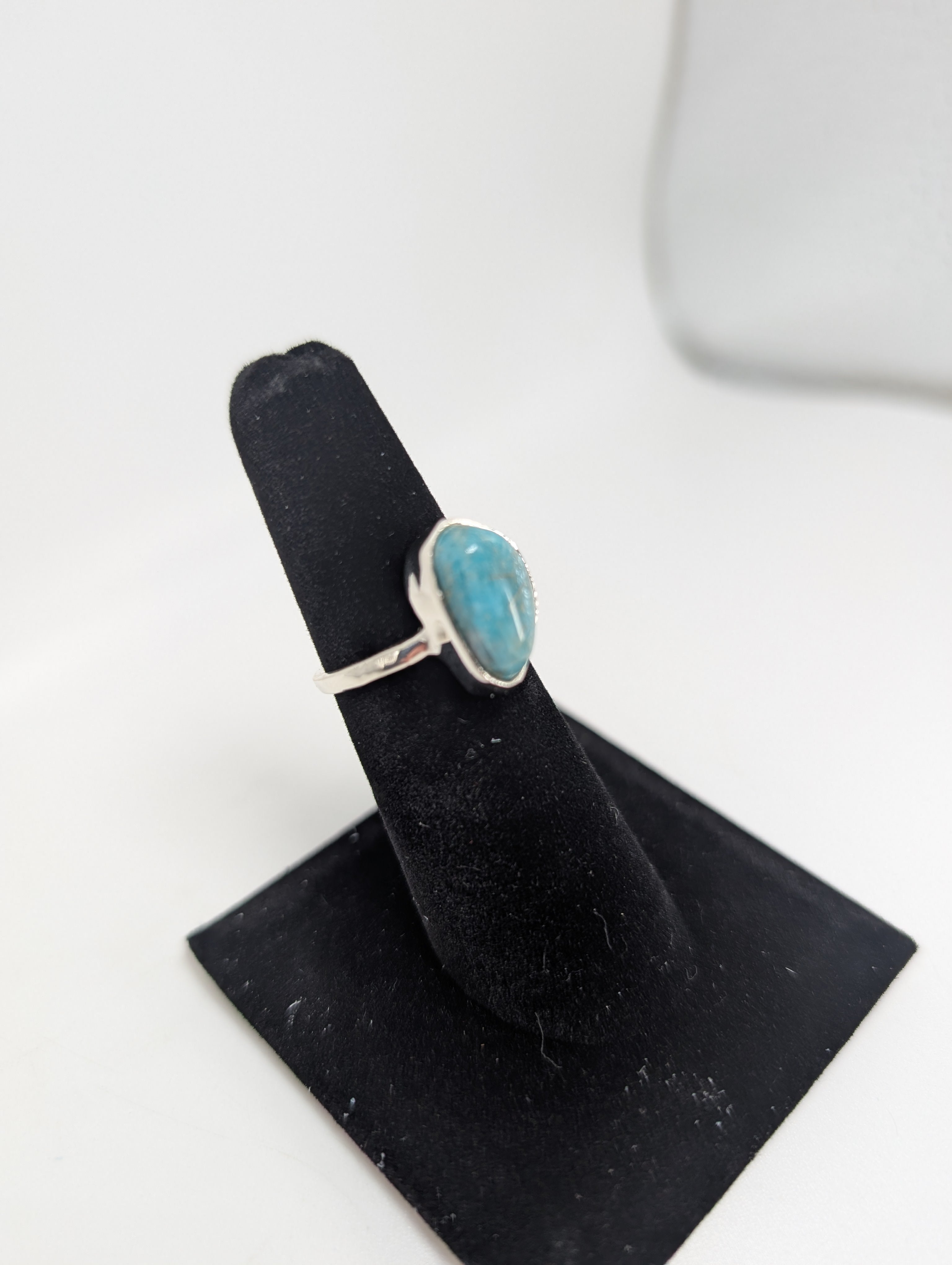 Colorado Amazonite Silver Ring .925 Silver