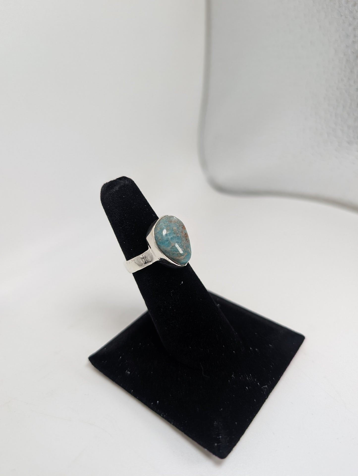 Colorado Amazonite Silver Ring .925 Silver