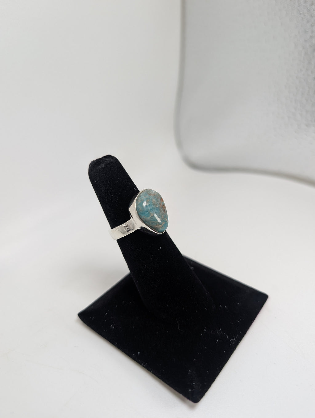 Colorado Amazonite Silver Ring .925 Silver
