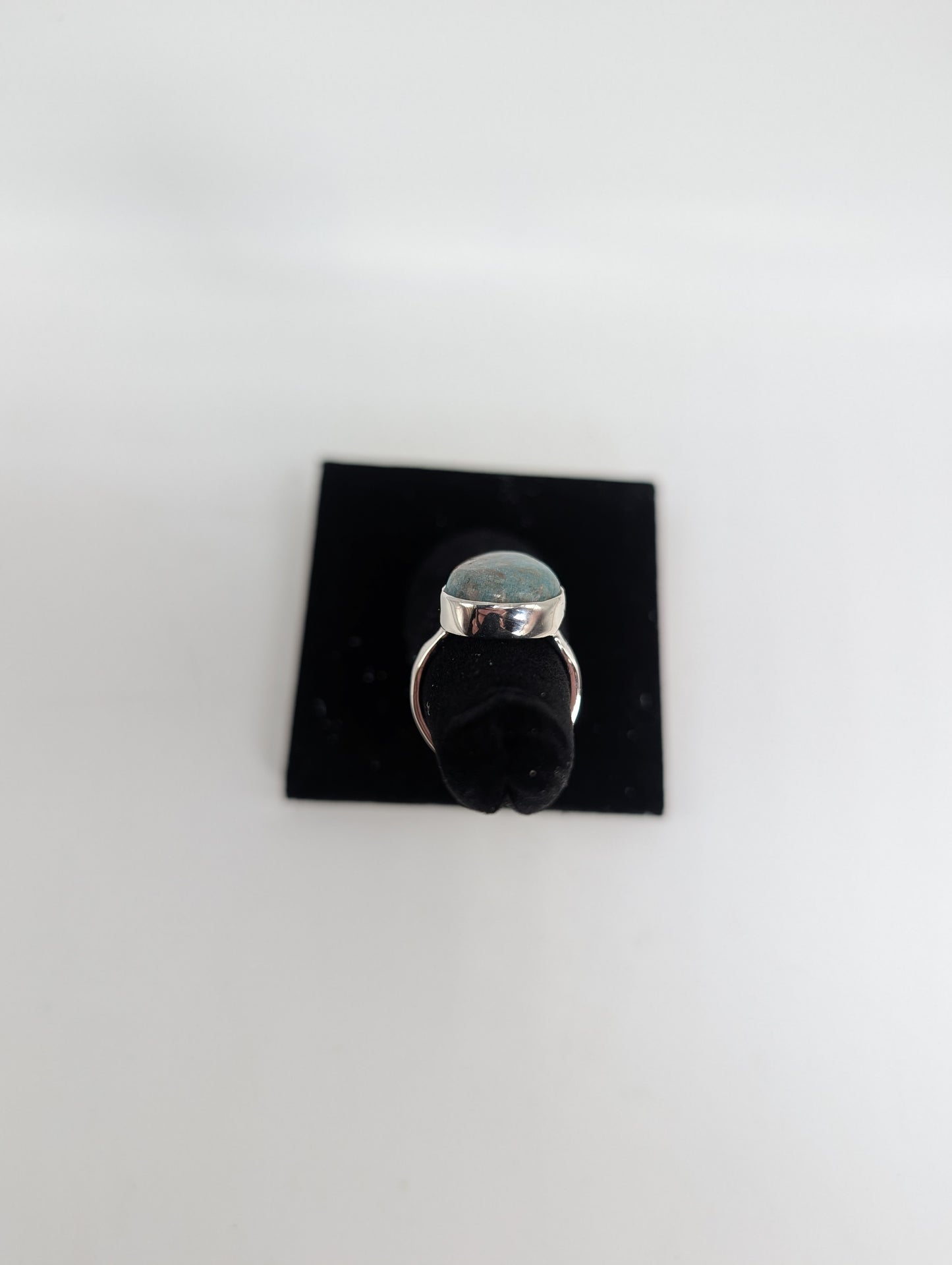 Colorado Amazonite Silver Ring .925 Silver