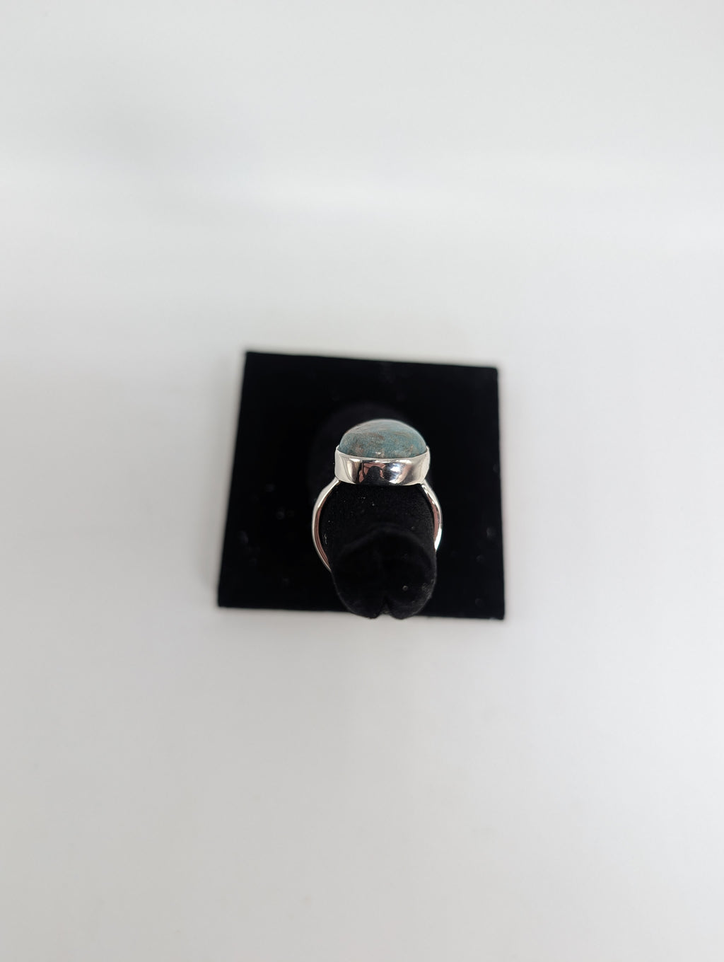 Colorado Amazonite Silver Ring .925 Silver