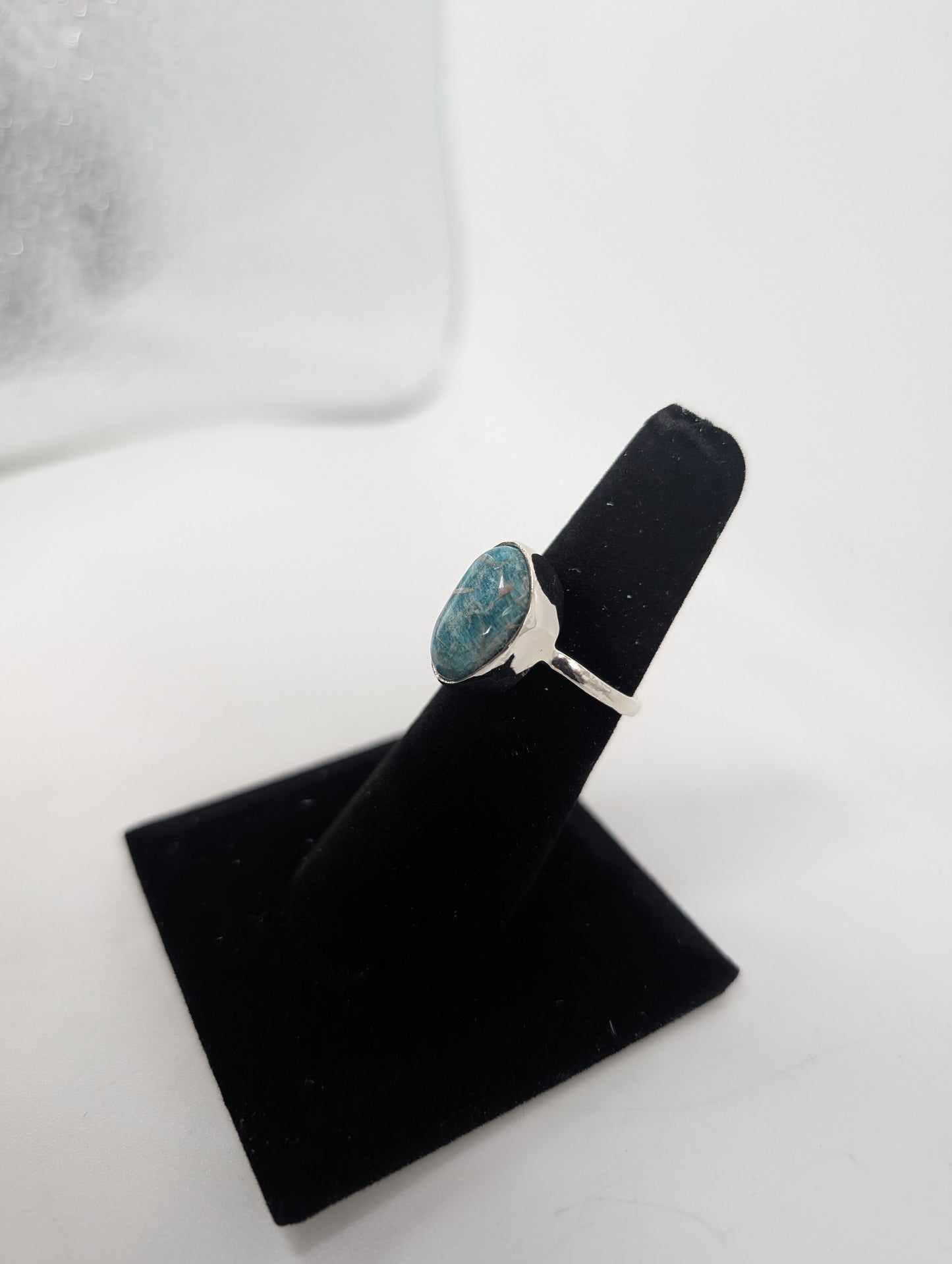 Colorado Amazonite Silver Ring .925 Silver