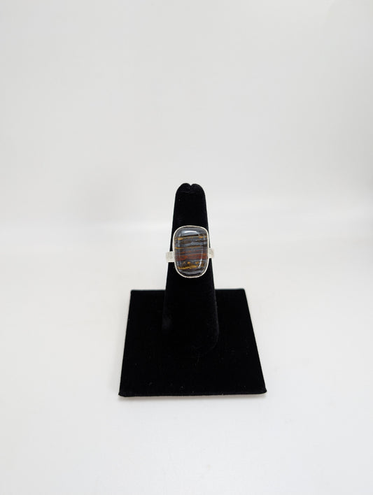 Tigers Eye .925 Silver Ring