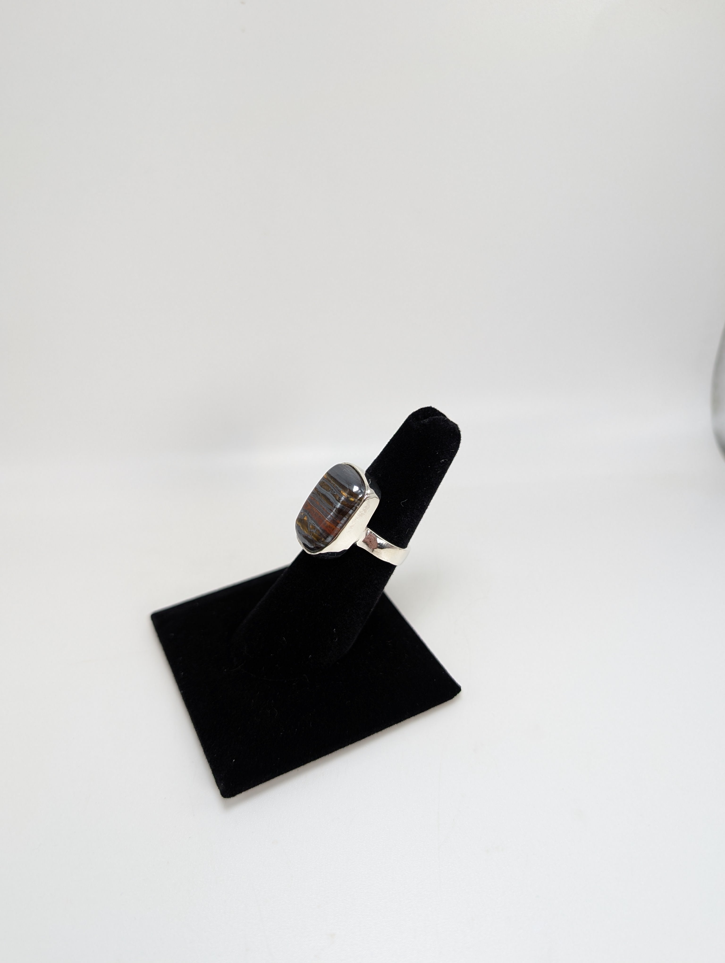 Tigers Eye .925 Silver Ring