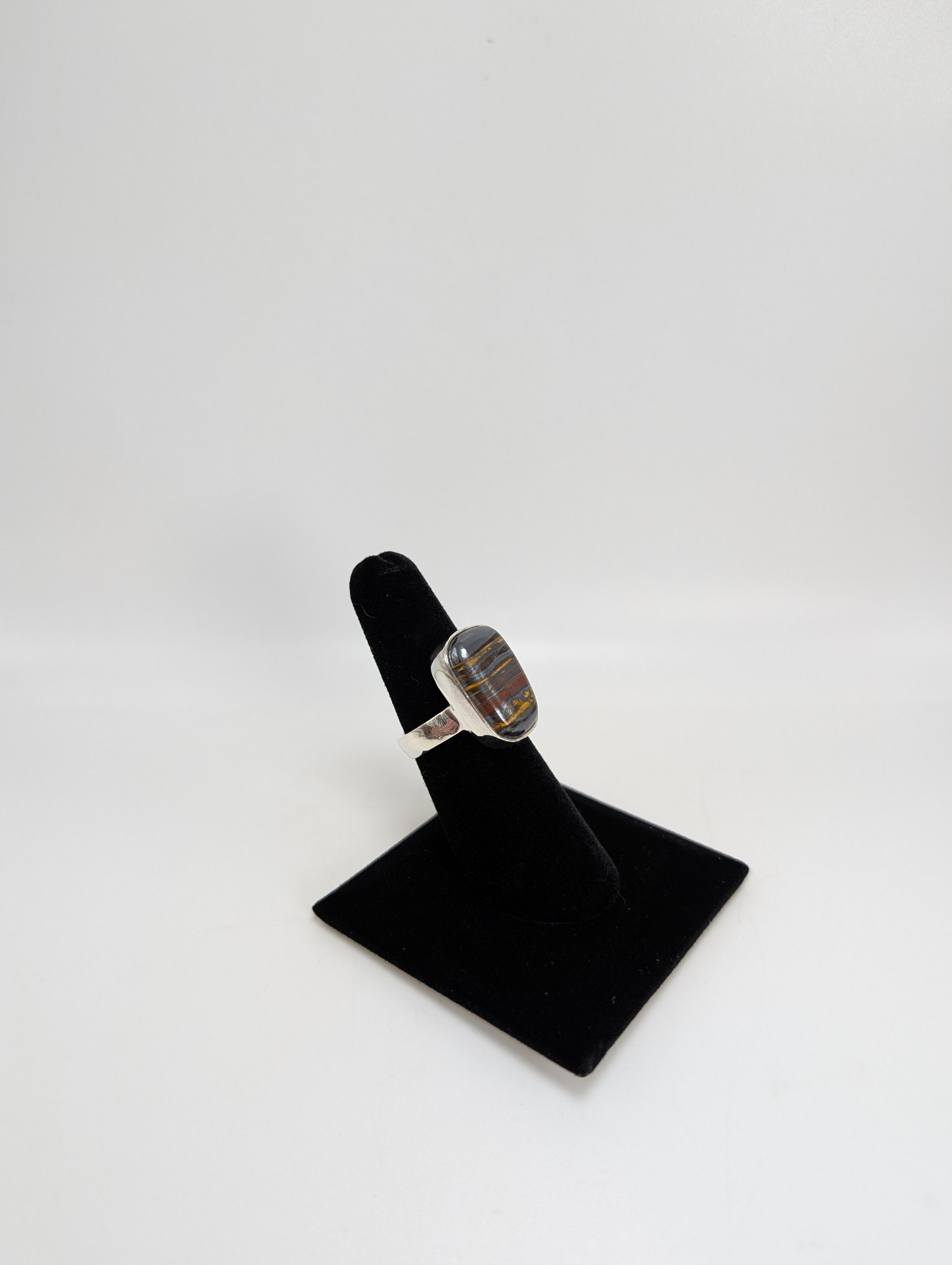 Tigers Eye .925 Silver Ring