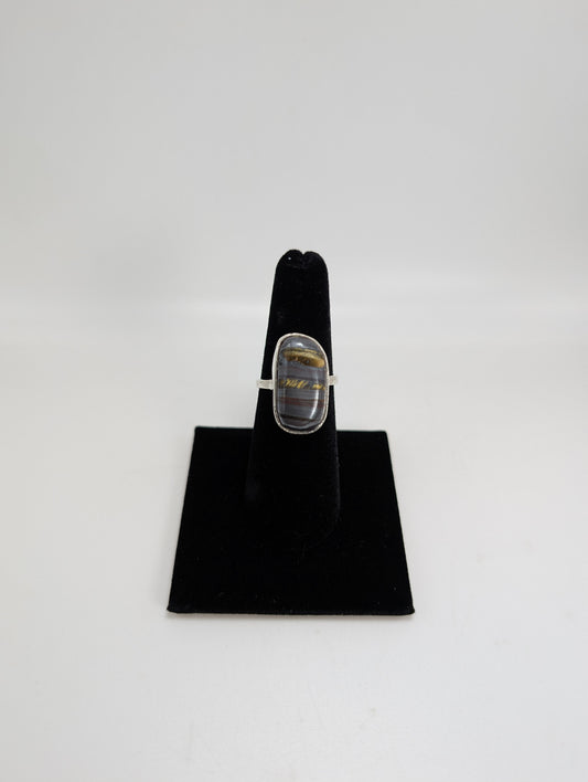 Tigers Eye .925 Silver Ring