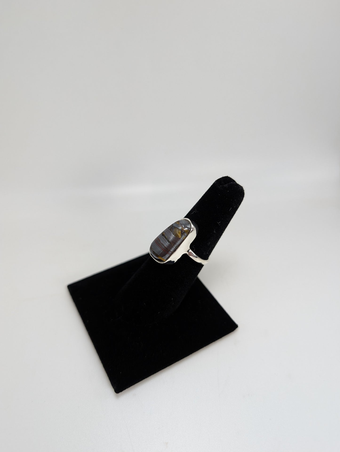 Tigers Eye .925 Silver Ring
