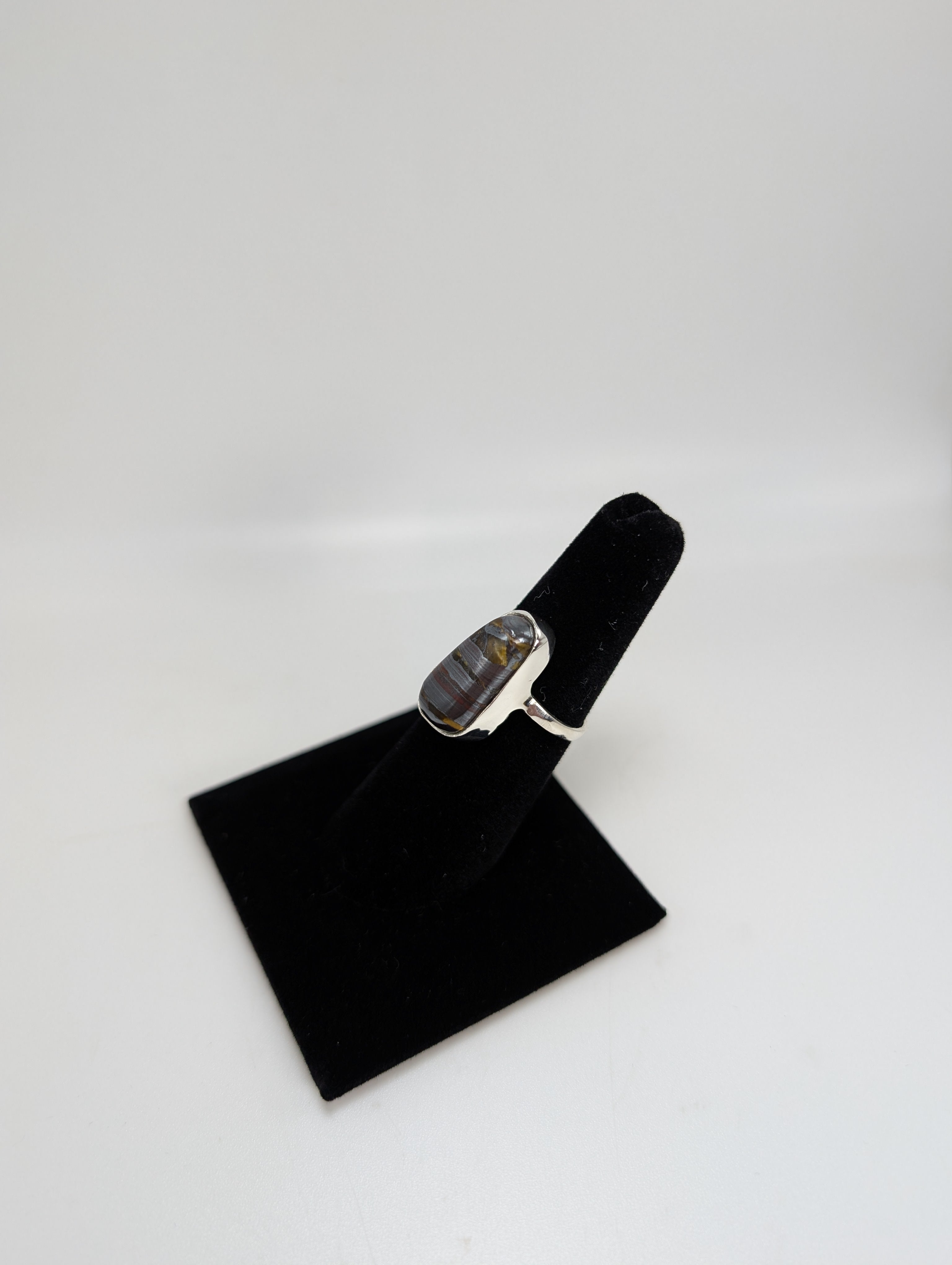 Tigers Eye .925 Silver Ring