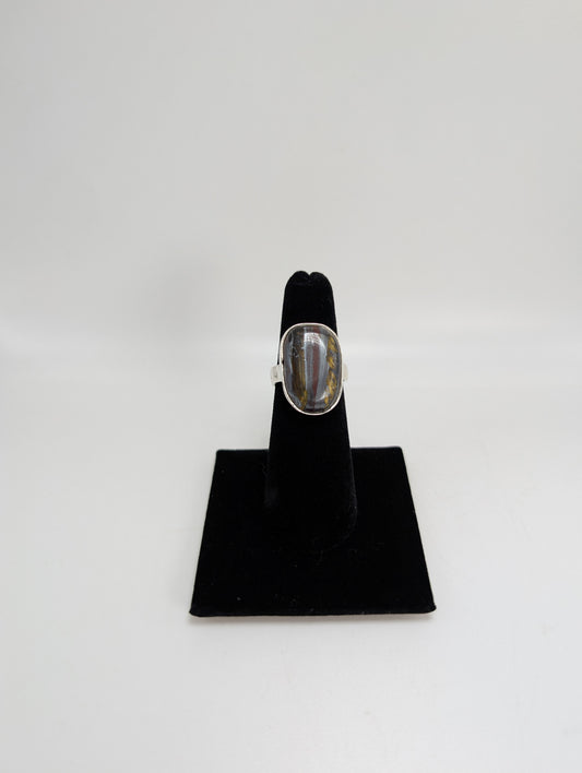 Tigers Eye .925 Silver Ring