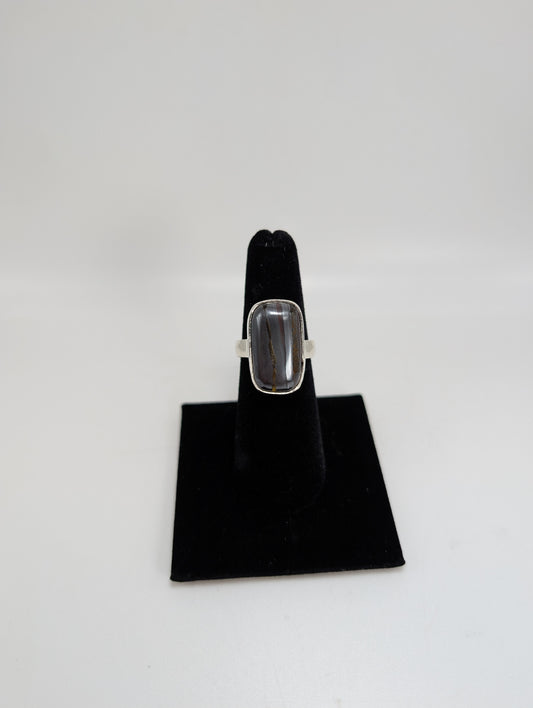 Tigers Eye .925 Silver Ring