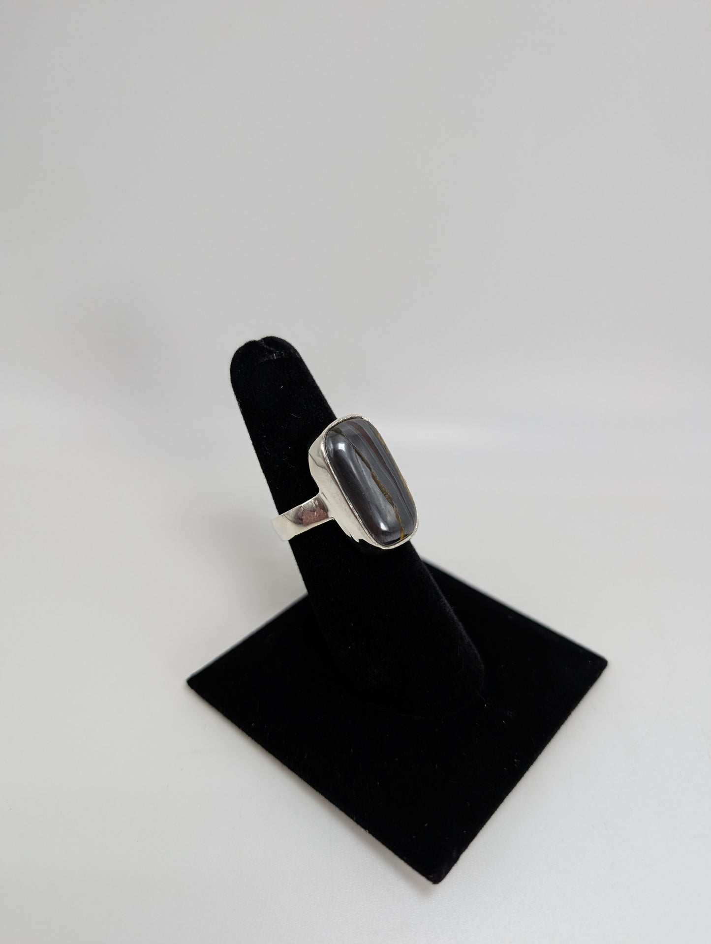 Tigers Eye .925 Silver Ring