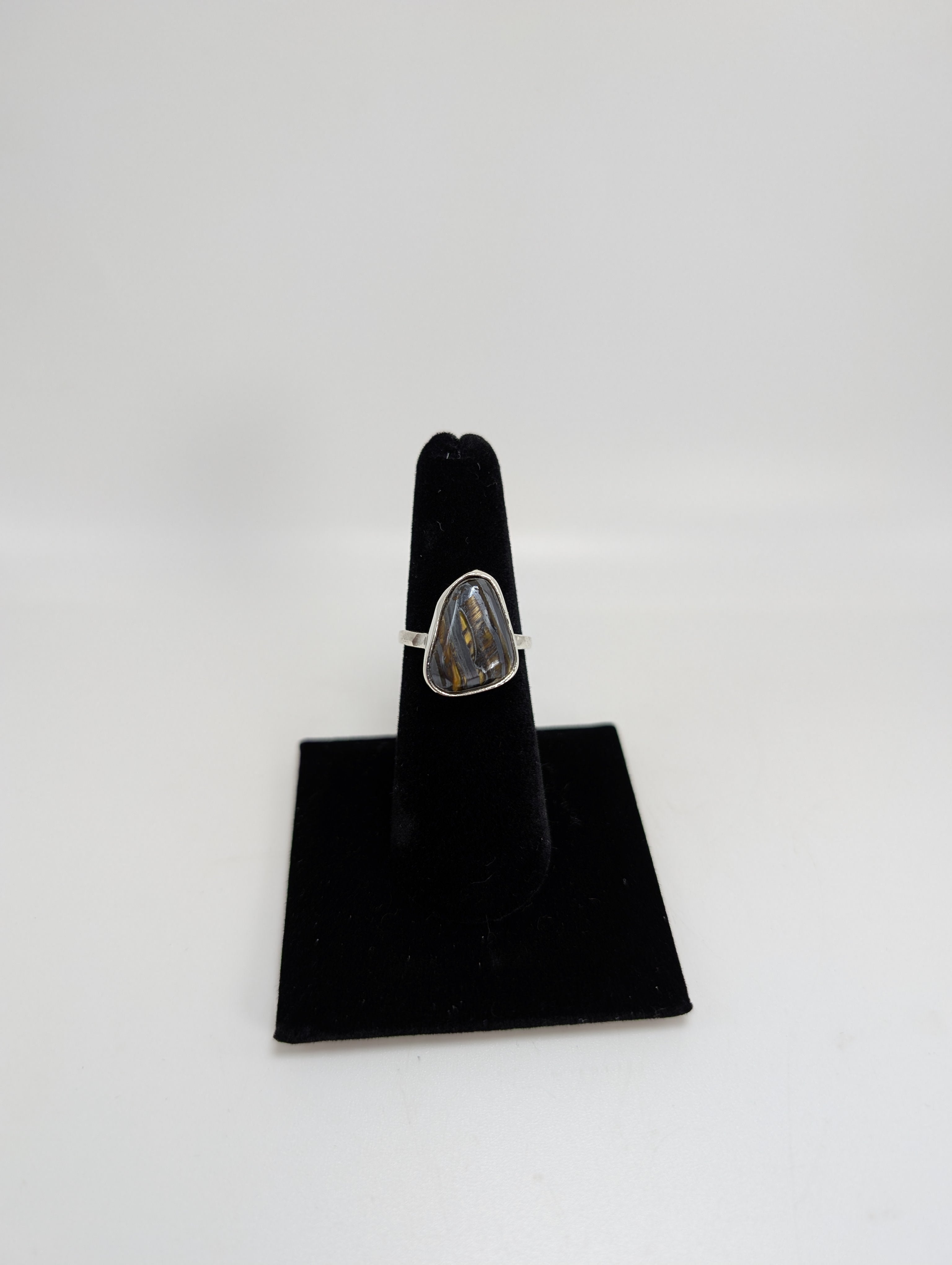 Tigers Eye .925 Silver Ring