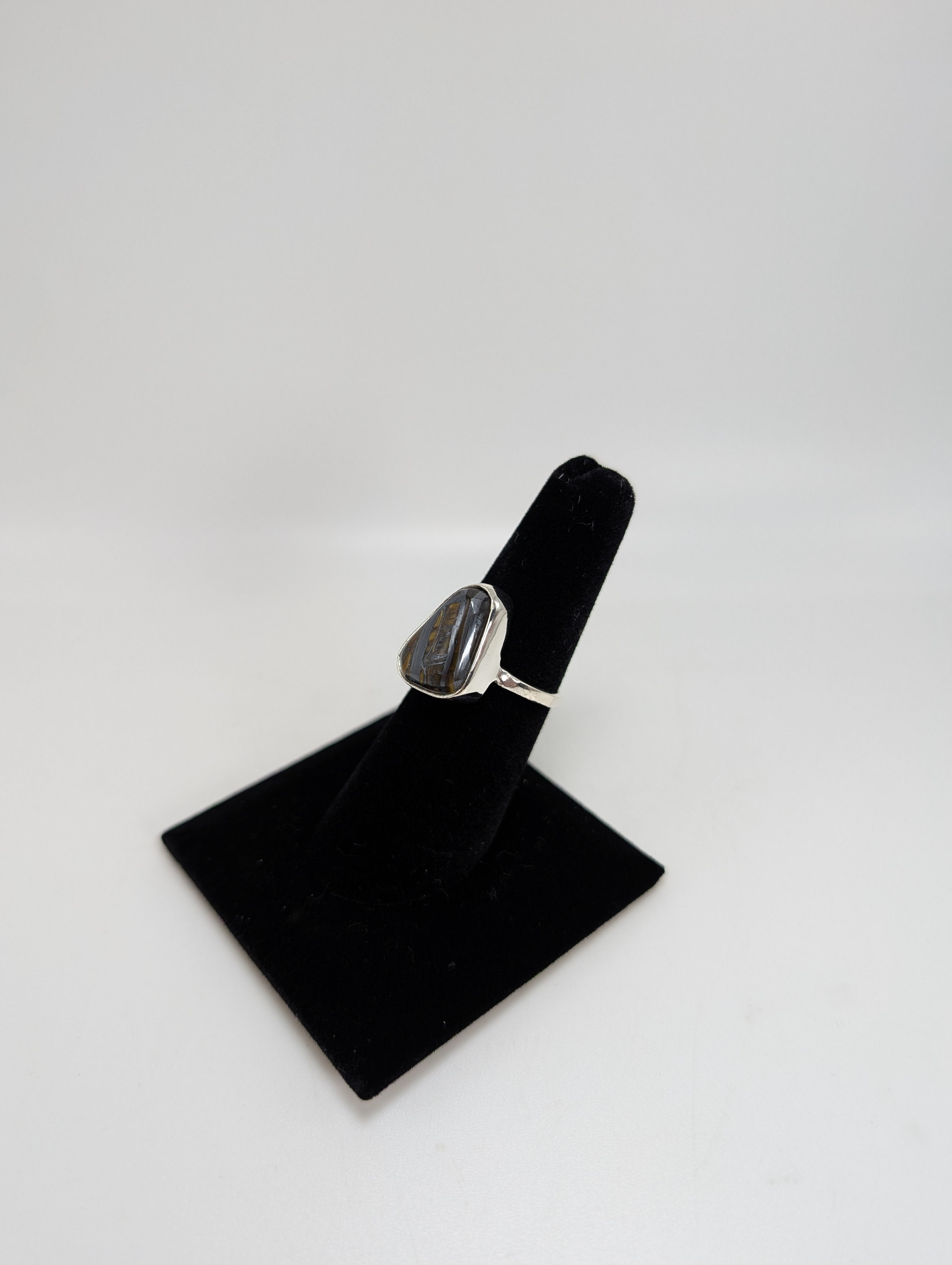 Tigers Eye .925 Silver Ring