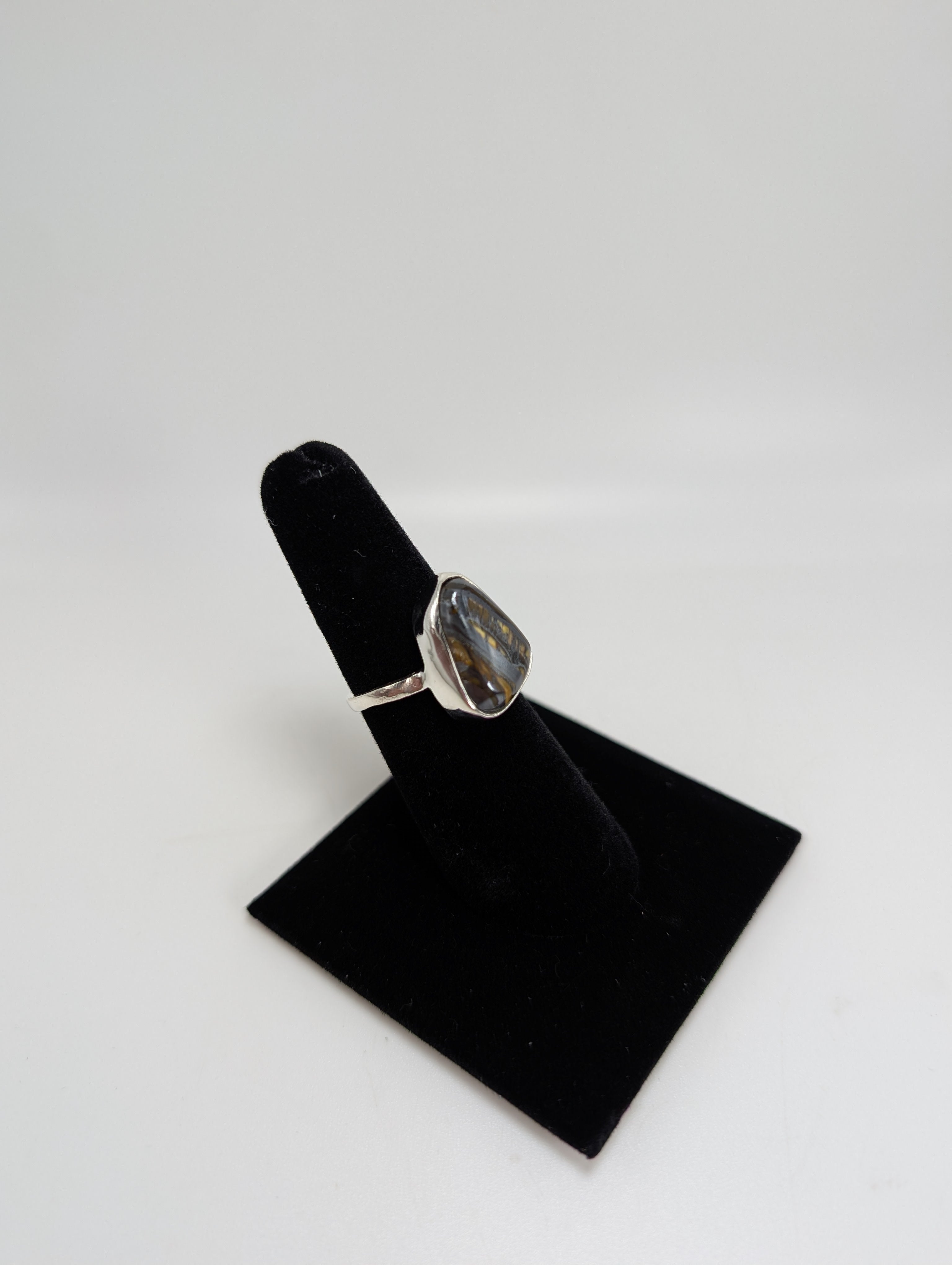 Tigers Eye .925 Silver Ring