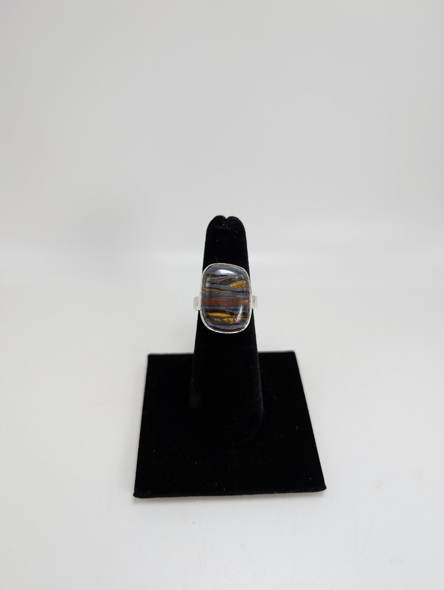 Tigers Eye .925 Silver Ring