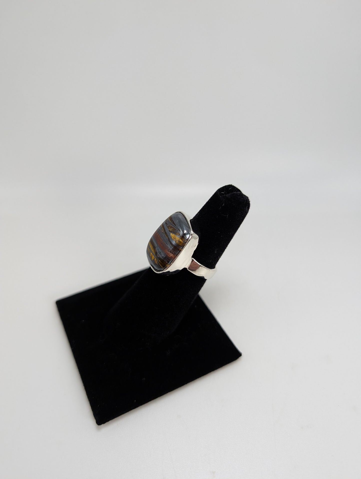 Tigers Eye .925 Silver Ring