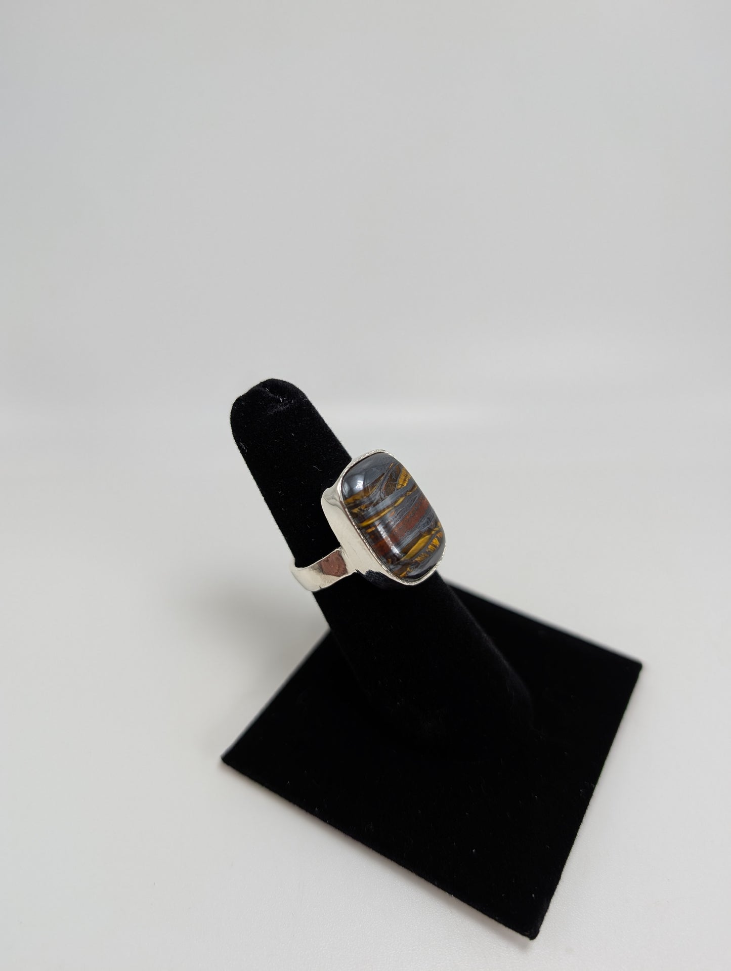 Tigers Eye .925 Silver Ring