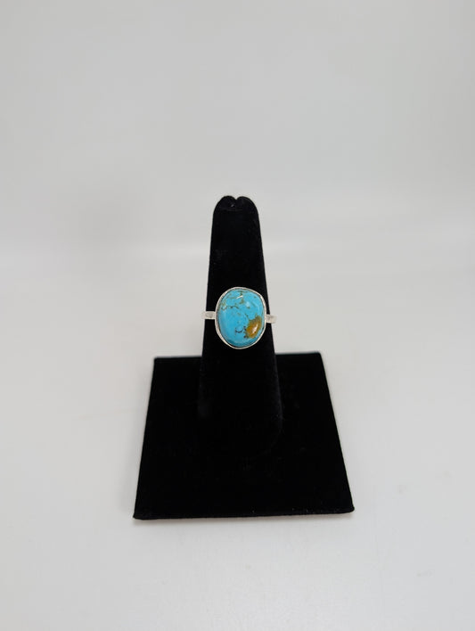 #9 Turquoise .925 Silver Ring