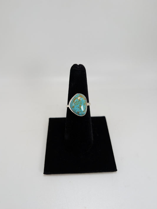 #9 Turquoise .925 Silver Ring