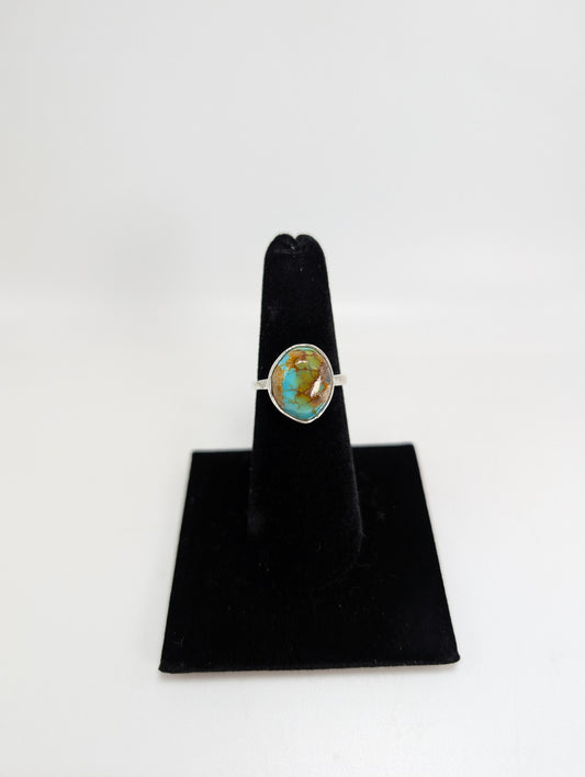 #9 Turquoise .925 Silver Ring