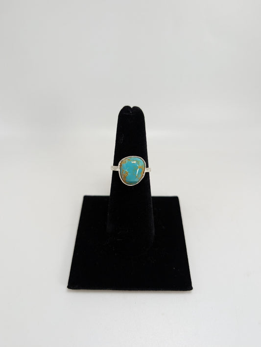 #9 Turquoise .925 Silver Ring