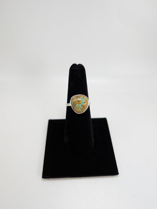 #9 Turquoise .925 Silver Ring