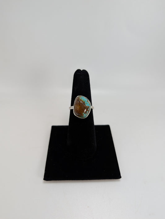 #9 Turquoise .925 Silver Ring
