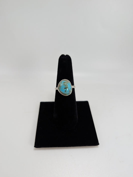 #9 Turquoise .925 Silver Ring