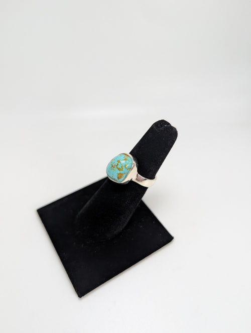 #9 Turquoise .925 Silver Ring
