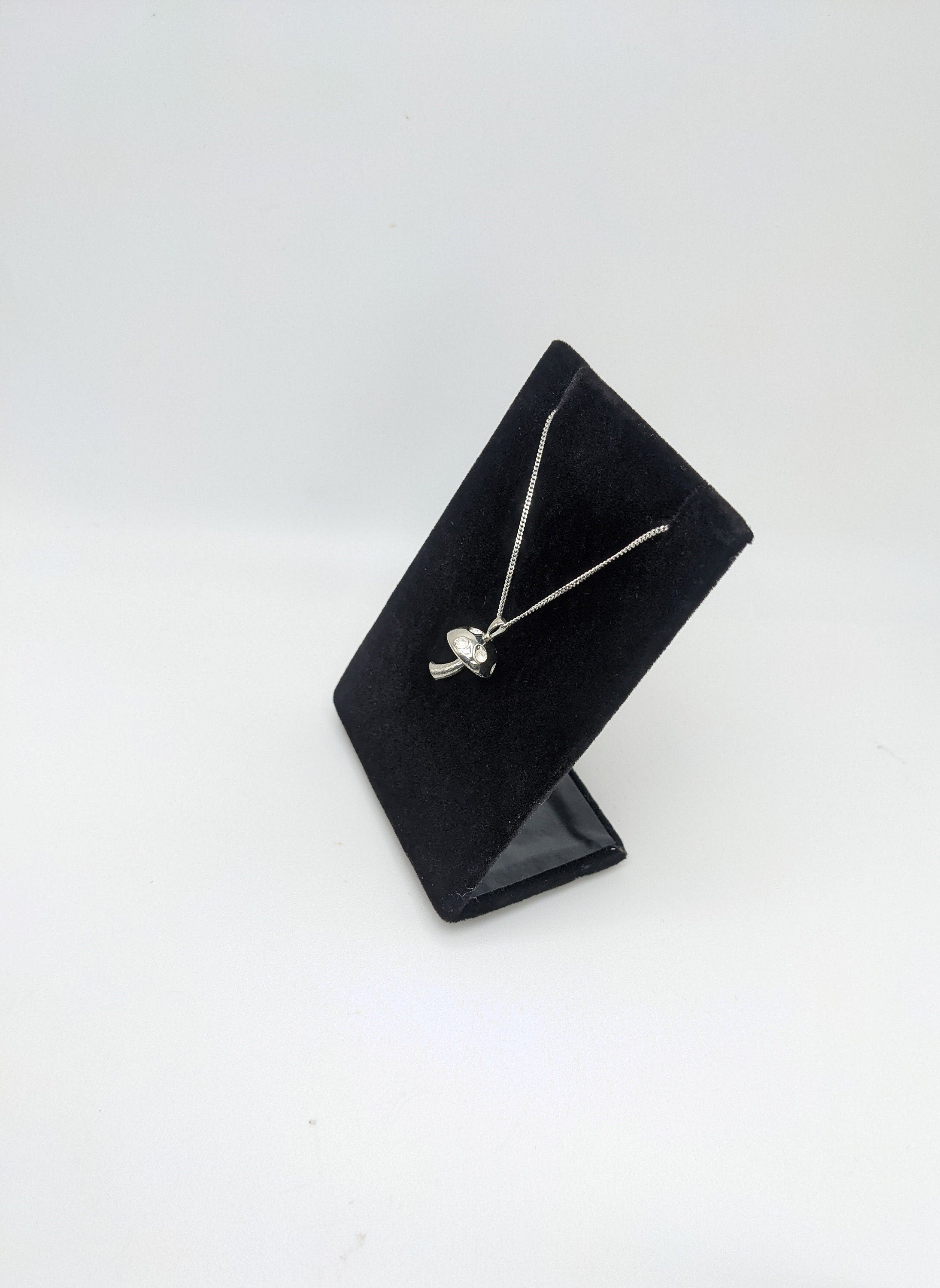 Mushroom Pendant .925 Silver
